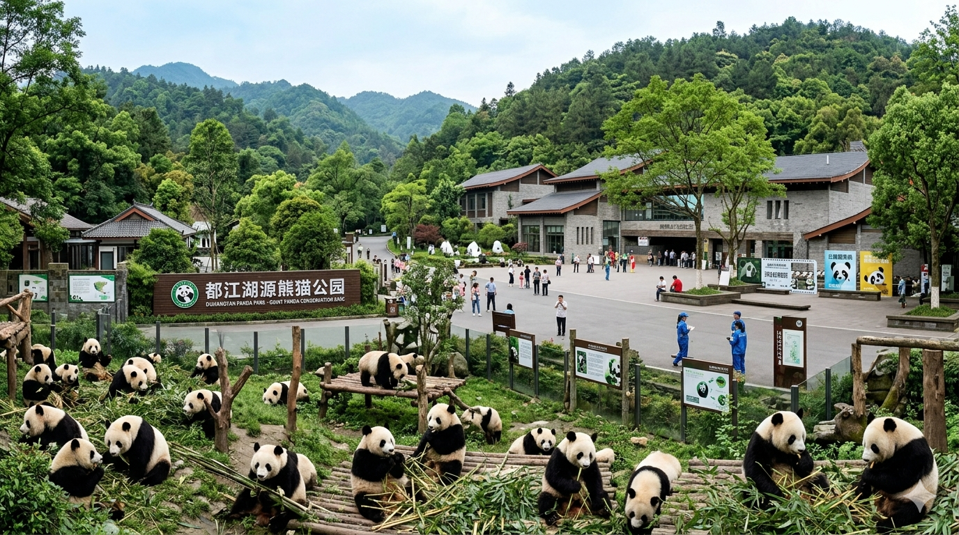 5D4N Chengdu Chongqing Bipeng Valley Snow Tour Image 2